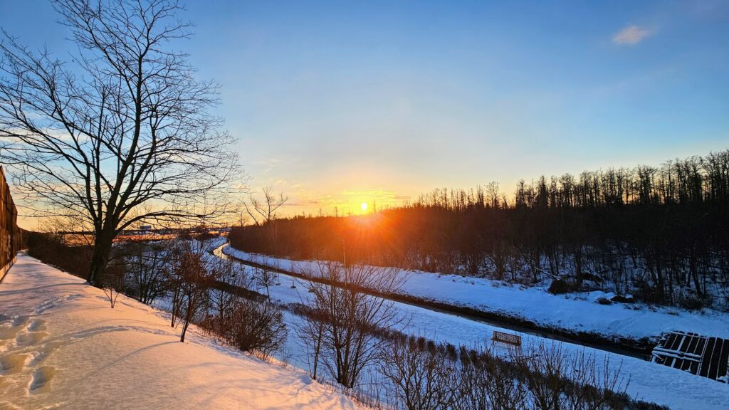 Złoty blask słońca